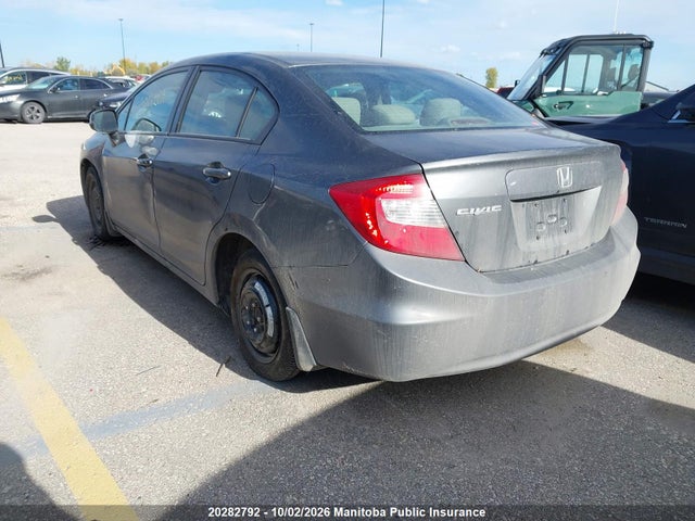 20282792 :رقم المزاد ، 2HGFB2F4XCH037519 vin ، 2012 Honda Civic Sdn مزاد بيع