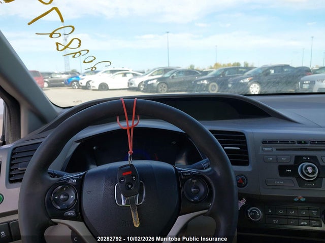 20282792 :رقم المزاد ، 2HGFB2F4XCH037519 vin ، 2012 Honda Civic Sdn مزاد بيع