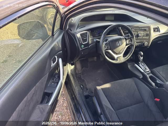 Продажа на аукционе авто 2013 Honda Civic Lx, vin: 2HGFG3B57DH001150, номер лота: 20282798