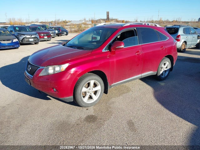 Aukcja sprzedaży 2010 Lexus Rx350, vin: 2T2BK1BA7AC040741, numer aukcji: 20282967