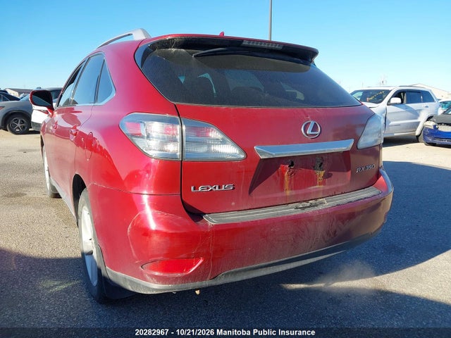 Aukcja sprzedaży 2010 Lexus Rx350, vin: 2T2BK1BA7AC040741, numer aukcji: 20282967