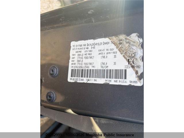 2006 Dodge Ram 1500 Trx Quad Cab მანქანა იყიდება აუქციონზე, vin: 1D7HU18266J125466, აუქციონის ნომერი: 20282999