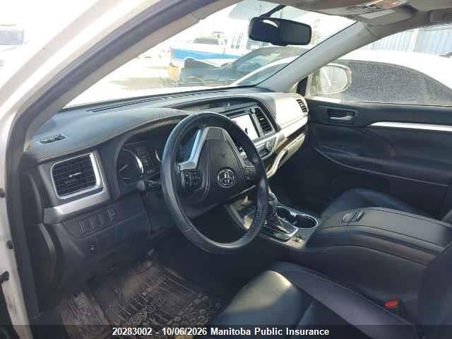 Aukcja sprzedaży 2015 Toyota Highlander Xle V6, vin: 5TDJKRFH3FS106464, numer aukcji: 20283002