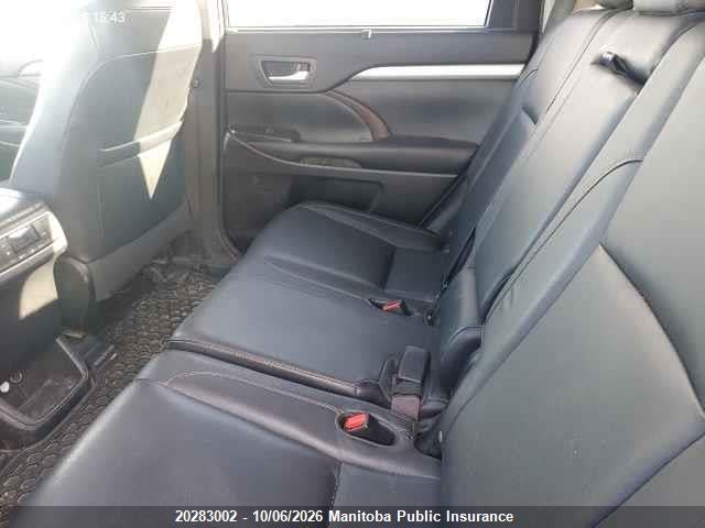 Aukcja sprzedaży 2015 Toyota Highlander Xle V6, vin: 5TDJKRFH3FS106464, numer aukcji: 20283002