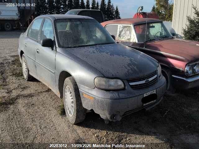 Продаж на аукціоні авто 2003 Chevrolet Malibu V6, vin: 1G1ND52J33M583151, номер лоту: 20283012
