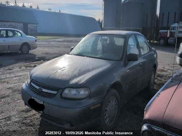 Продаж на аукціоні авто 2003 Chevrolet Malibu V6, vin: 1G1ND52J33M583151, номер лоту: 20283012