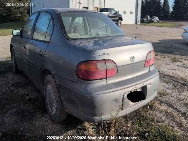 Продаж на аукціоні авто 2003 Chevrolet Malibu V6, vin: 1G1ND52J33M583151, номер лоту: 20283012