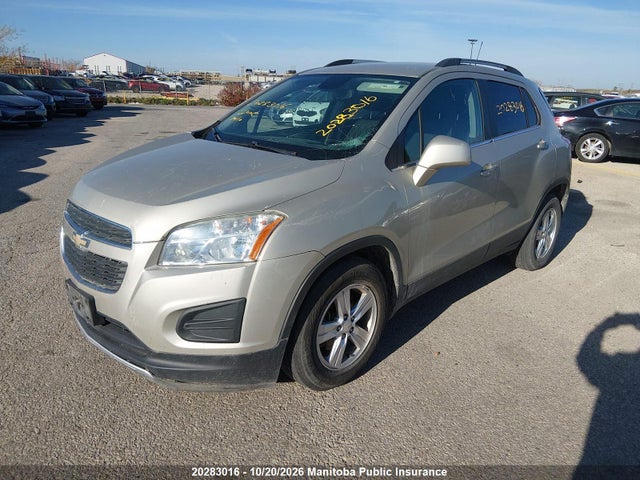 Chevrolet Trax Lt 2015 3GNCJLSB4FL191158 Image 2