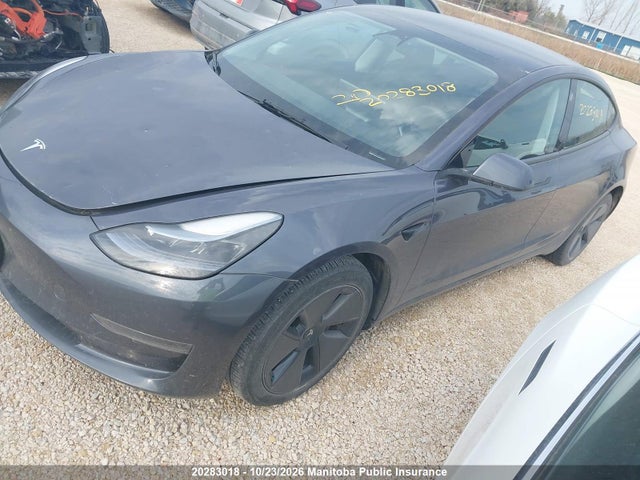 2023 Tesla Model 3 Standard Range Plus 50 მანქანა იყიდება აუქციონზე, vin: LRW3E1FA6PC920970, აუქციონის ნომერი: 20283018