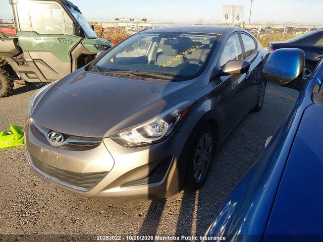 Hyundai ELANTRA GL 2014 5NPDH4AE7EH506401 Image 2