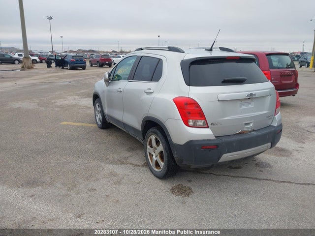 2014 Chevrolet Trax Lt მანქანა იყიდება აუქციონზე, vin: 3GNCJRSB4EL195874, აუქციონის ნომერი: 20283107