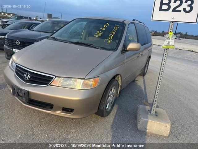 Aukcja sprzedaży 2002 Honda Odyssey Lx, vin: 2HKRL18952H012920, numer aukcji: 20283123