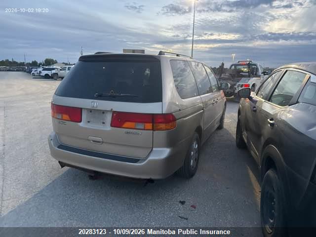 Aukcja sprzedaży 2002 Honda Odyssey Lx, vin: 2HKRL18952H012920, numer aukcji: 20283123