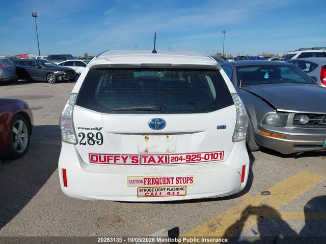 20283135 :رقم المزاد ، JTDZN3EU6C3058770 vin ، 2012 Toyota Prius V مزاد بيع