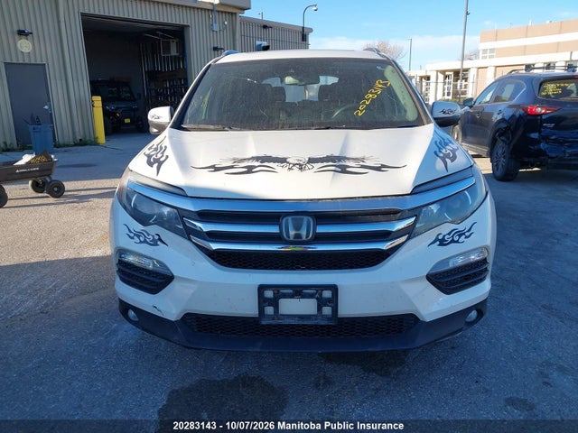 20283143 :رقم المزاد ، 5FNYF6H70HB508102 vin ، 2017 Honda Pilot Ex-l مزاد بيع