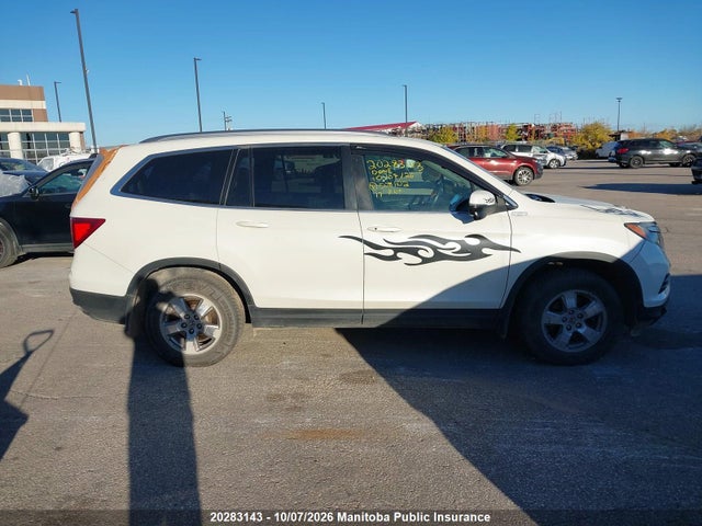 20283143 :رقم المزاد ، 5FNYF6H70HB508102 vin ، 2017 Honda Pilot Ex-l مزاد بيع