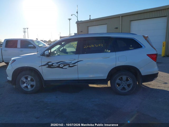 20283143 :رقم المزاد ، 5FNYF6H70HB508102 vin ، 2017 Honda Pilot Ex-l مزاد بيع