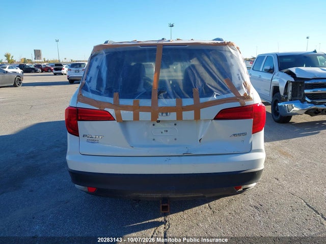 20283143 :رقم المزاد ، 5FNYF6H70HB508102 vin ، 2017 Honda Pilot Ex-l مزاد بيع
