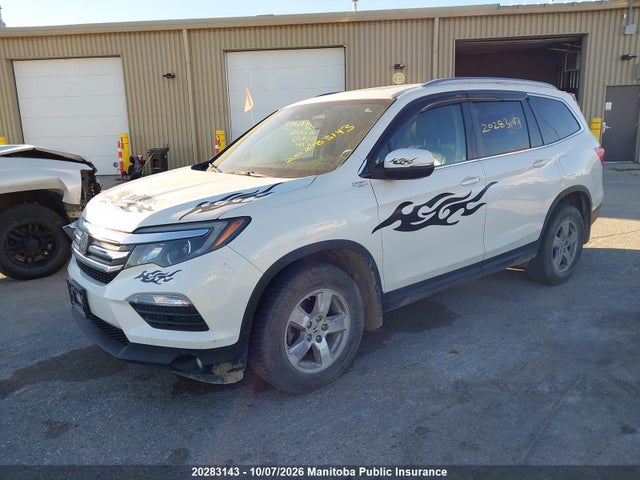 20283143 :رقم المزاد ، 5FNYF6H70HB508102 vin ، 2017 Honda Pilot Ex-l مزاد بيع