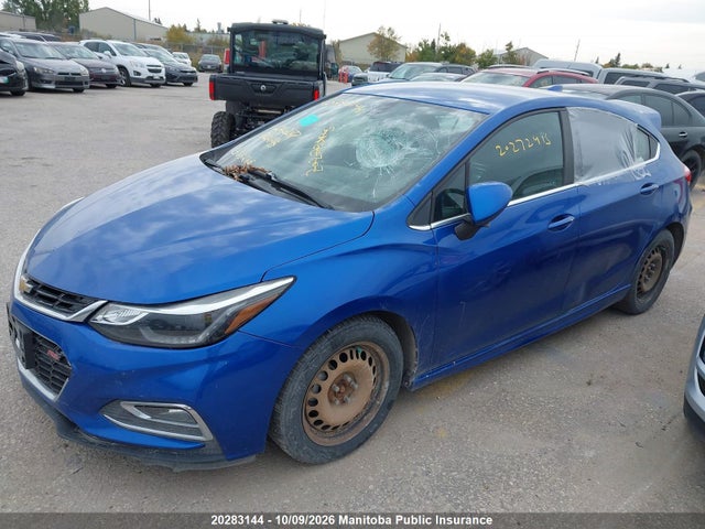 Chevrolet CRUZE LT 2017 3G1BE6SM7HS585265 Image 2