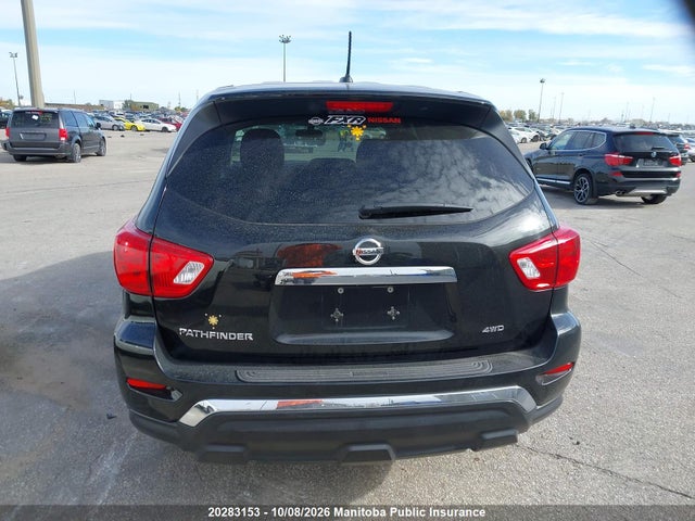 2017 Nissan Pathfinder S მანქანა იყიდება აუქციონზე, vin: 5N1DR2MM7HC698838, აუქციონის ნომერი: 20283153