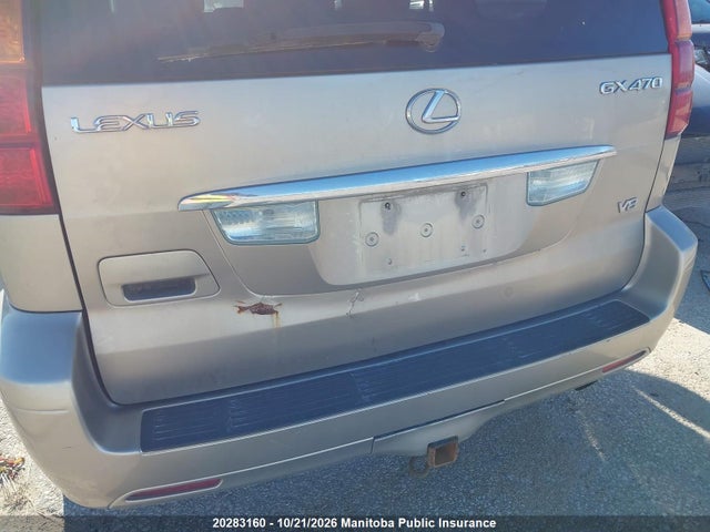 Продаж на аукціоні авто 2005 Lexus Gx470, vin: JTJBT20X950083439, номер лоту: 20283160