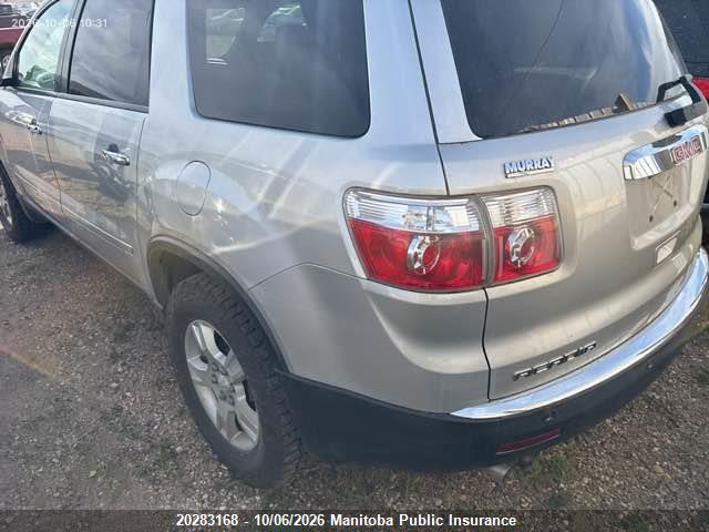 Продажа на аукционе авто 2010 Gmc Acadia Sle, vin: 1GKLVLED3AJ136361, номер лота: 20283168