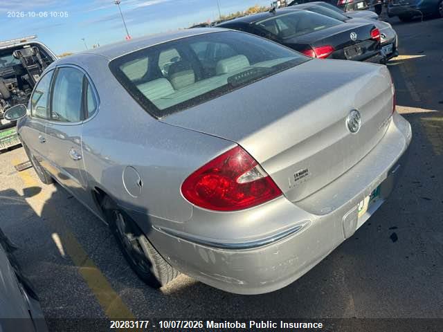20283177 :رقم المزاد ، 2G4WD532X51200660 vin ، 2005 Buick Lacrosse Cxl V6 مزاد بيع