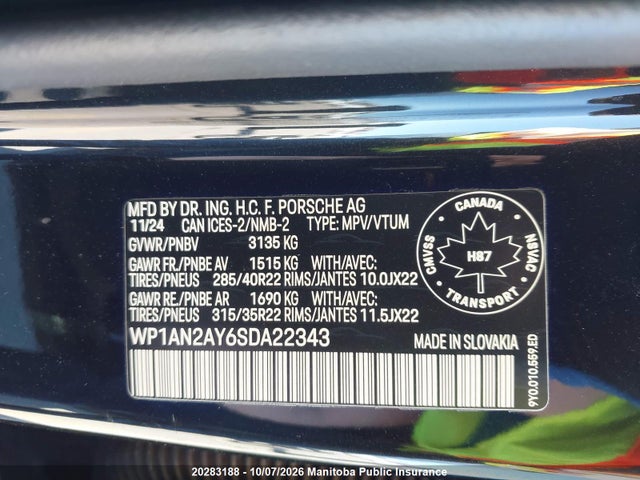 Porsche Cayenne Phev 2025 WP1AN2AY6SDA22343 Image 9