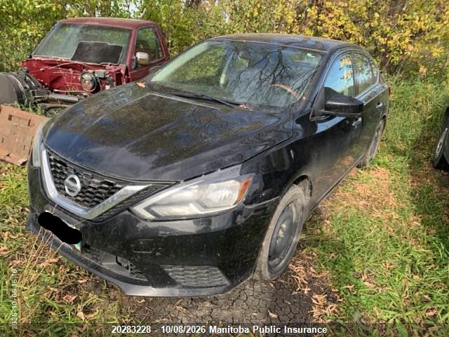 2018 Nissan Sentra 1.8 S მანქანა იყიდება აუქციონზე, vin: 3N1AB7AP8JY336007, აუქციონის ნომერი: 20283228