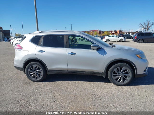 2016 Nissan Rogue Sl მანქანა იყიდება აუქციონზე, vin: 5N1AT2MV1GC772766, აუქციონის ნომერი: 20283248