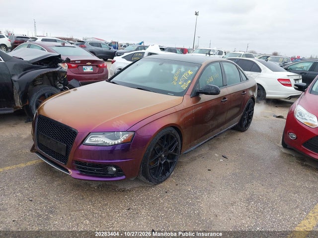Auction sale of the 2010 Audi A4 2.0t Quattro, vin: WAUFFCFL9AN017876, lot number: 20283404