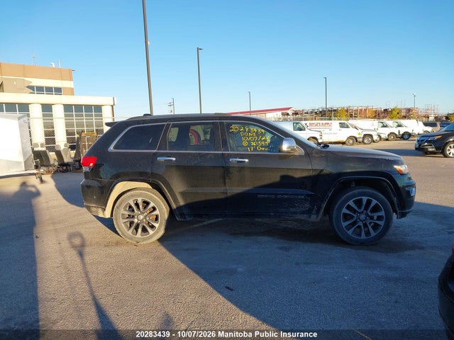 Продажа на аукционе авто 2017 Jeep Grand Cherokee Overland, vin: 1C4RJFCG7HC761599, номер лота: 20283439