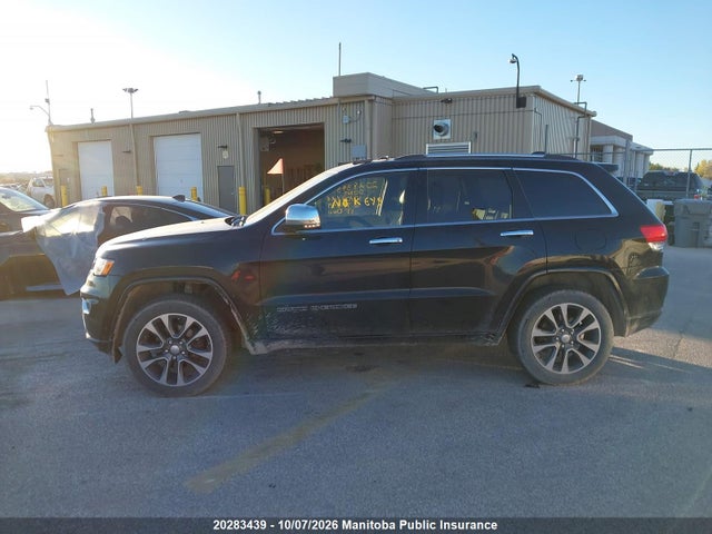 Продажа на аукционе авто 2017 Jeep Grand Cherokee Overland, vin: 1C4RJFCG7HC761599, номер лота: 20283439