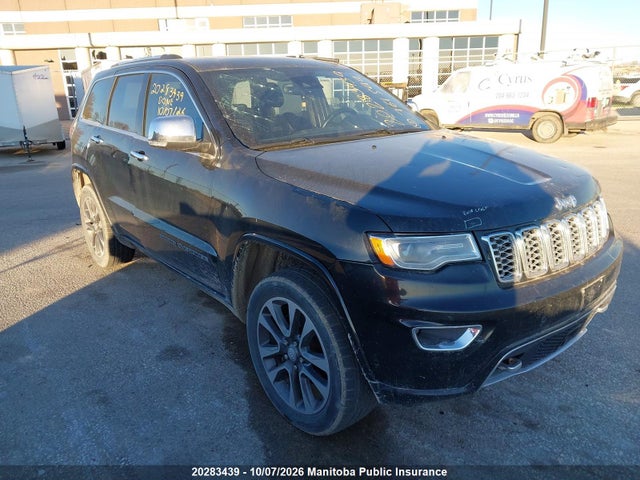 Продажа на аукционе авто 2017 Jeep Grand Cherokee Overland, vin: 1C4RJFCG7HC761599, номер лота: 20283439