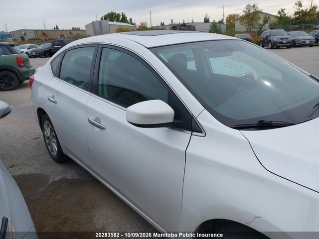 2018 Nissan Sentra 1.8 Sv მანქანა იყიდება აუქციონზე, vin: 3N1AB7AP2JY247338, აუქციონის ნომერი: 20283582