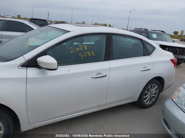 2018 Nissan Sentra 1.8 Sv მანქანა იყიდება აუქციონზე, vin: 3N1AB7AP2JY247338, აუქციონის ნომერი: 20283582