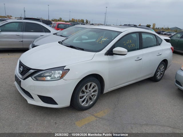2018 Nissan Sentra 1.8 Sv მანქანა იყიდება აუქციონზე, vin: 3N1AB7AP2JY247338, აუქციონის ნომერი: 20283582