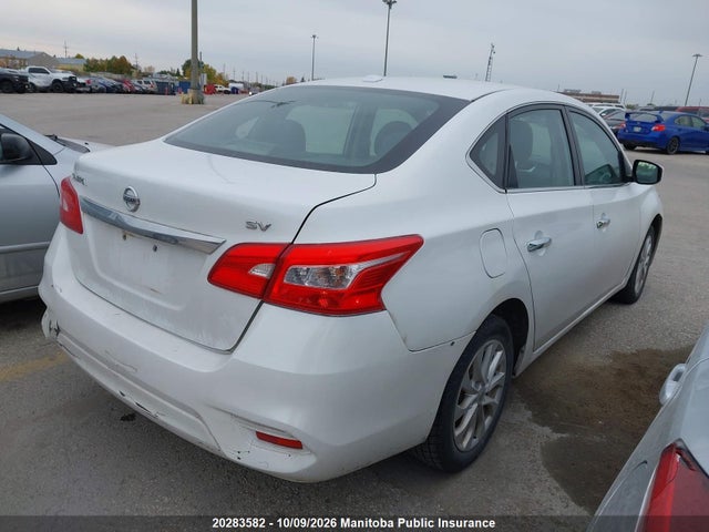 2018 Nissan Sentra 1.8 Sv მანქანა იყიდება აუქციონზე, vin: 3N1AB7AP2JY247338, აუქციონის ნომერი: 20283582