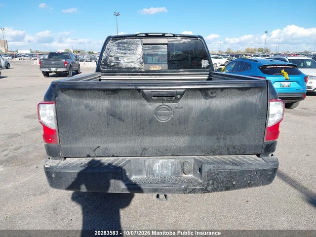 2019 Nissan Titan 5.6 Sl Midnight Crew Cab მანქანა იყიდება აუქციონზე, vin: 1N6AA1E51KN521890, აუქციონის ნომერი: 20283583