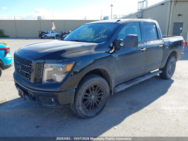 2019 Nissan Titan 5.6 Sl Midnight Crew Cab მანქანა იყიდება აუქციონზე, vin: 1N6AA1E51KN521890, აუქციონის ნომერი: 20283583