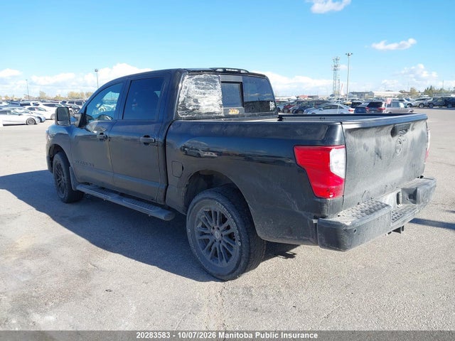 2019 Nissan Titan 5.6 Sl Midnight Crew Cab მანქანა იყიდება აუქციონზე, vin: 1N6AA1E51KN521890, აუქციონის ნომერი: 20283583