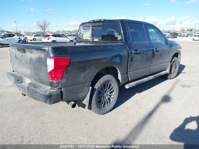 2019 Nissan Titan 5.6 Sl Midnight Crew Cab მანქანა იყიდება აუქციონზე, vin: 1N6AA1E51KN521890, აუქციონის ნომერი: 20283583