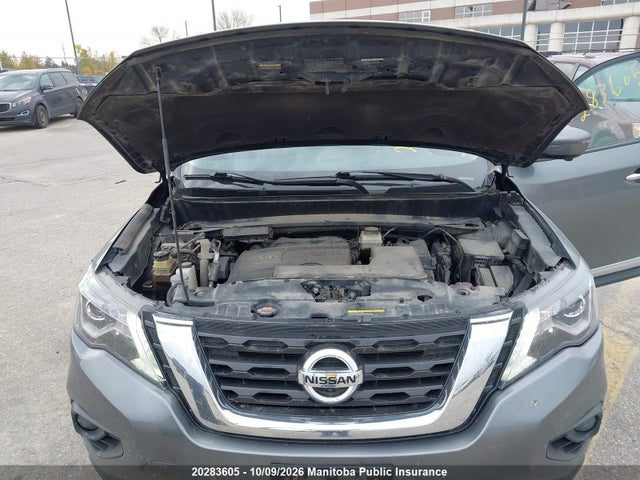 2017 Nissan Pathfinder Platinum მანქანა იყიდება აუქციონზე, vin: 5N1DR2MM2HC647408, აუქციონის ნომერი: 20283605