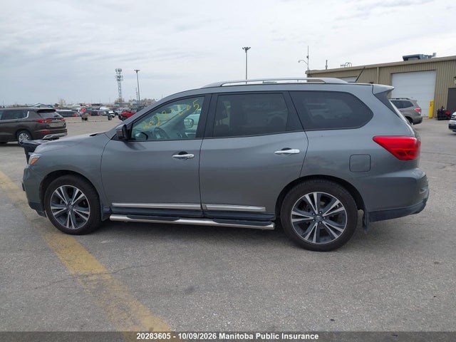 2017 Nissan Pathfinder Platinum მანქანა იყიდება აუქციონზე, vin: 5N1DR2MM2HC647408, აუქციონის ნომერი: 20283605