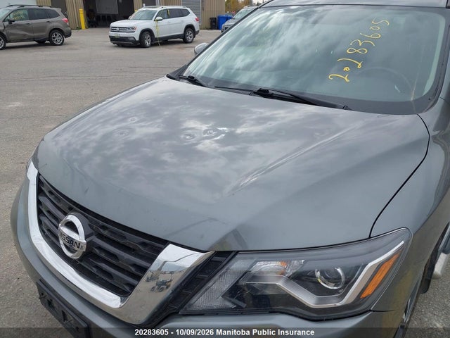 2017 Nissan Pathfinder Platinum მანქანა იყიდება აუქციონზე, vin: 5N1DR2MM2HC647408, აუქციონის ნომერი: 20283605