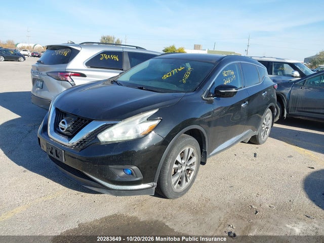 Nissan MURANO S 2015 5N1AZ2MG9FN277766 Image 2