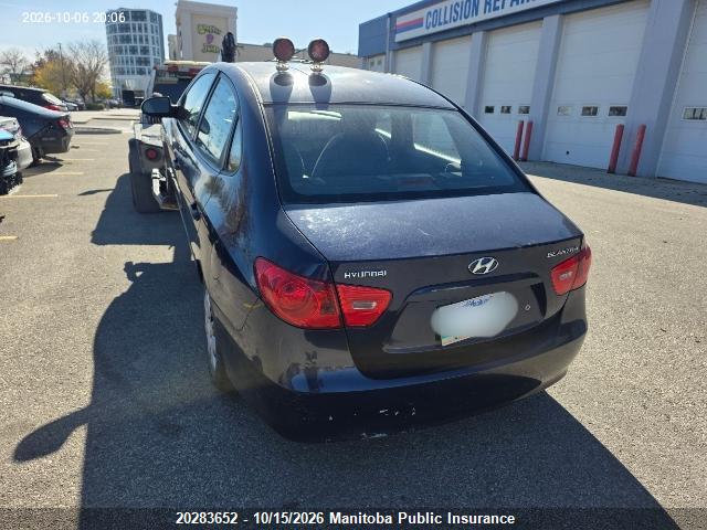 Aukcja sprzedaży 2009 Hyundai Elantra Gl, vin: KMHDU45D99U762737, numer aukcji: 20283652
