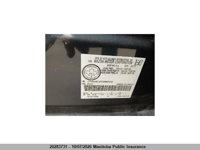 Продаж на аукціоні авто 2013 Mazda 6 Mazda Gt, vin: 1YVHZ8CH7D5M09298, номер лоту: 20283731