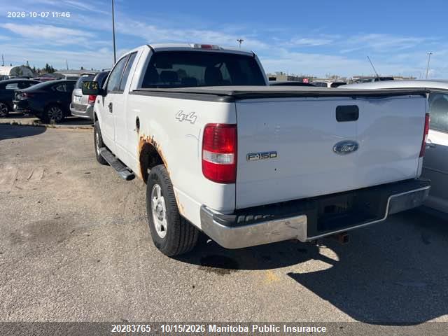 20283765 :رقم المزاد ، 1FTPX145X6FB25437 vin ، 2006 Ford F150 Xlt Supercab مزاد بيع